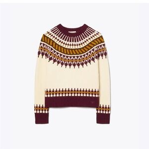 Tory Burch, Fair Isle Sweater XS